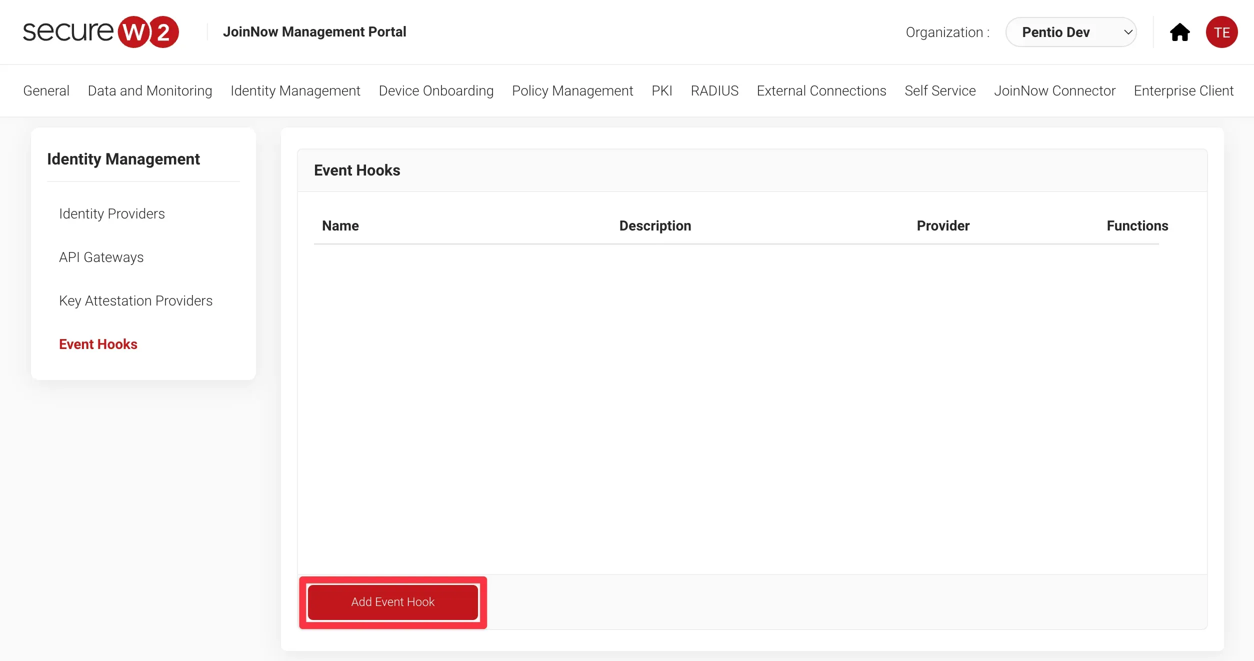 Event Hooksの設定2
