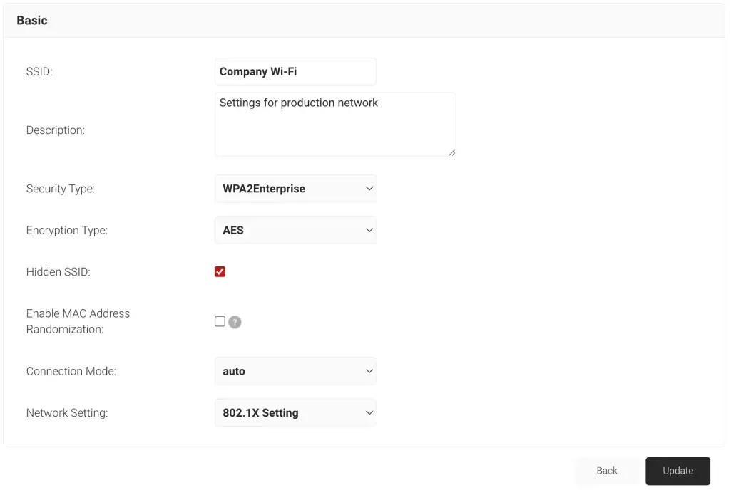 端末の設定が終わった後からでも無線LAN接続設定が可能