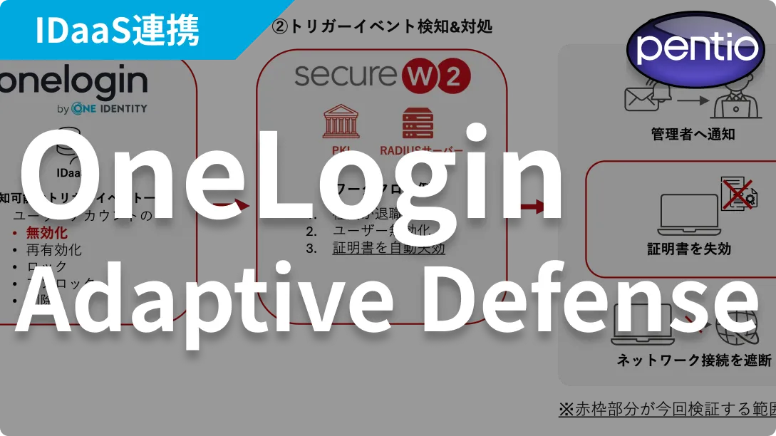 OneLoginのユーザー無効化により証明書を自動失効するの画像